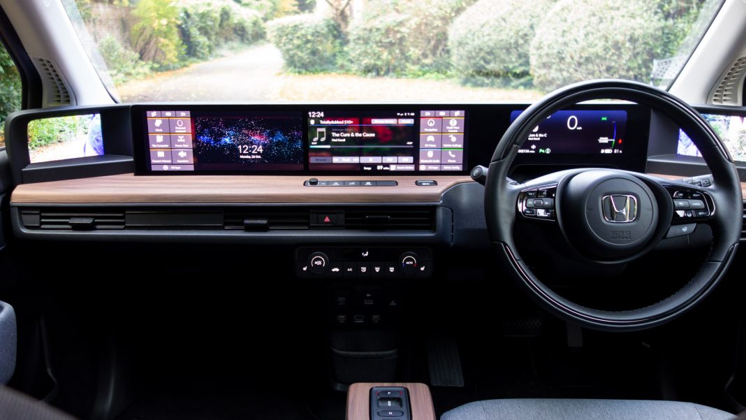 Honda e interior design