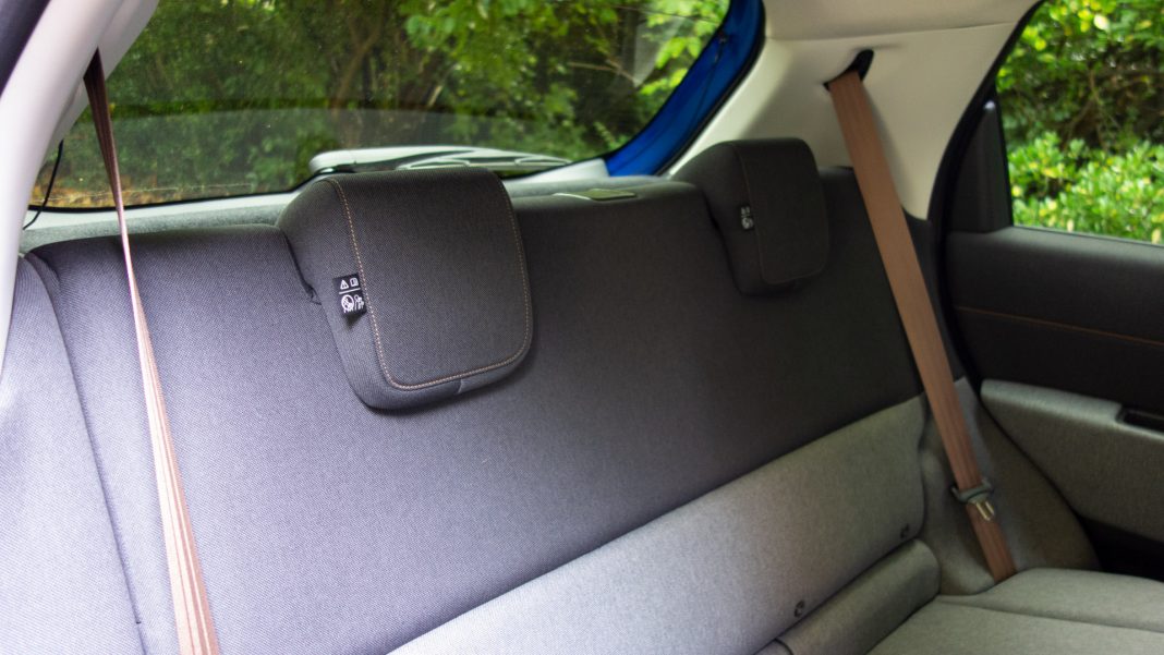 Honda e rear seats