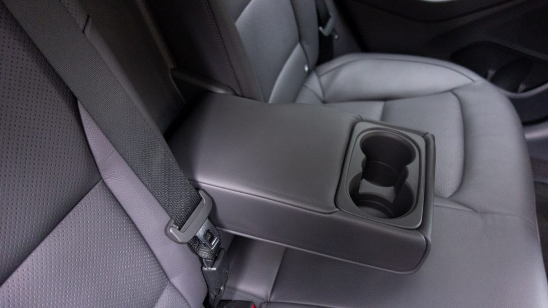 Hyundai Ioniq Electric armrest
