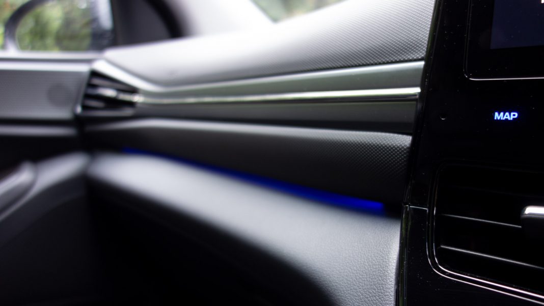 Hyundai Ioniq Electric dashboard