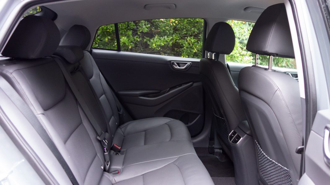 Hyundai Ioniq Electric rear cabin