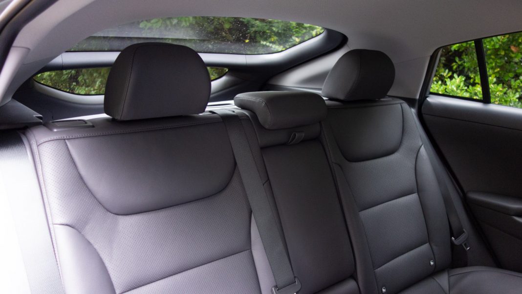 Hyundai Ioniq Electric rear seats