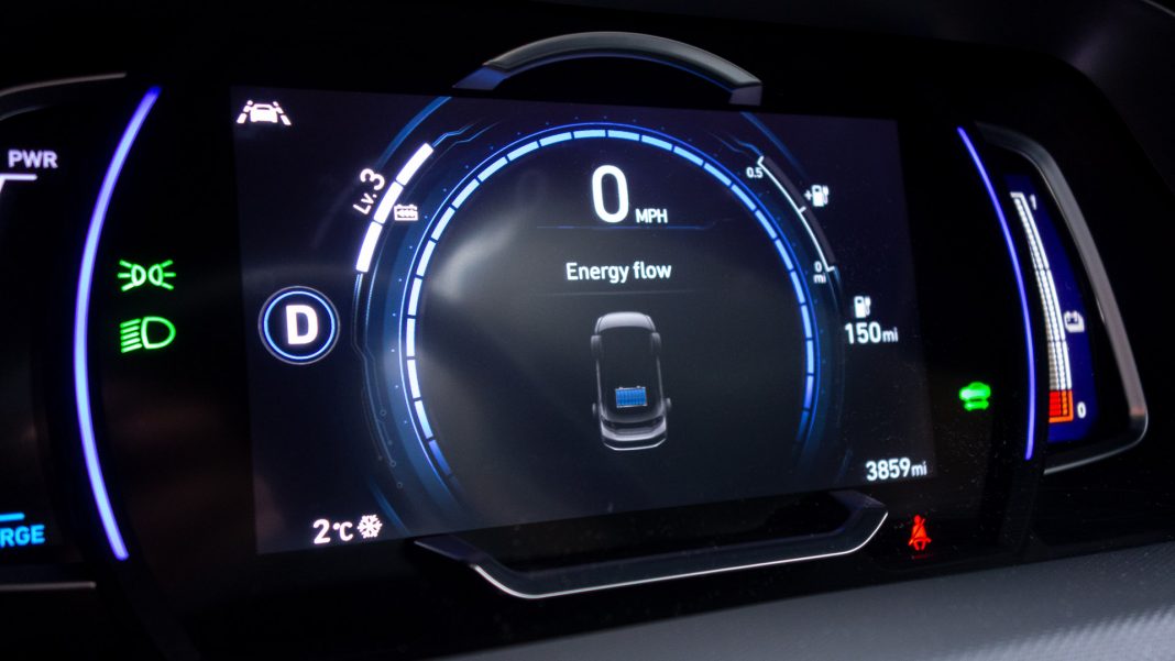 Hyundai Ioniq Electric regenerative braking