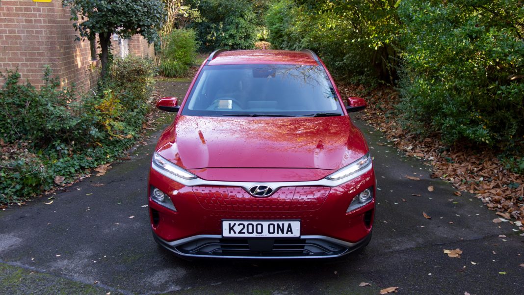 Hyundai Kona Electric front