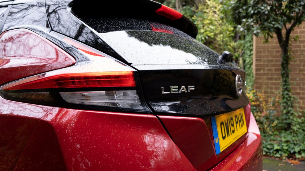 Nissan Leaf boot design