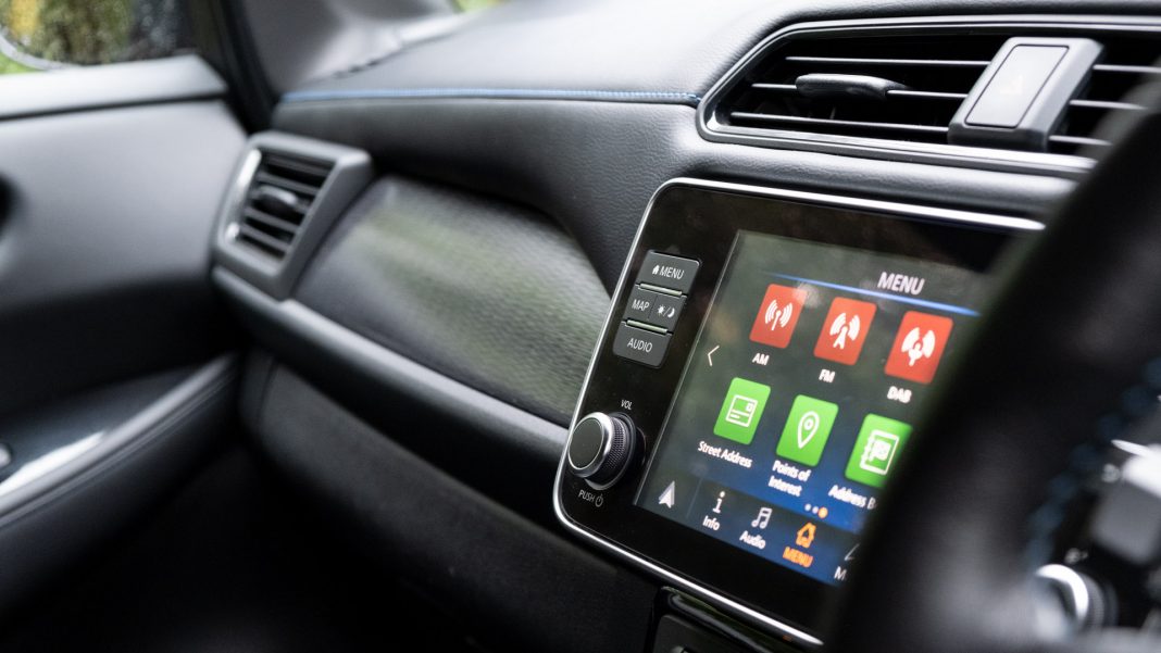 Nissan Leaf dashboard