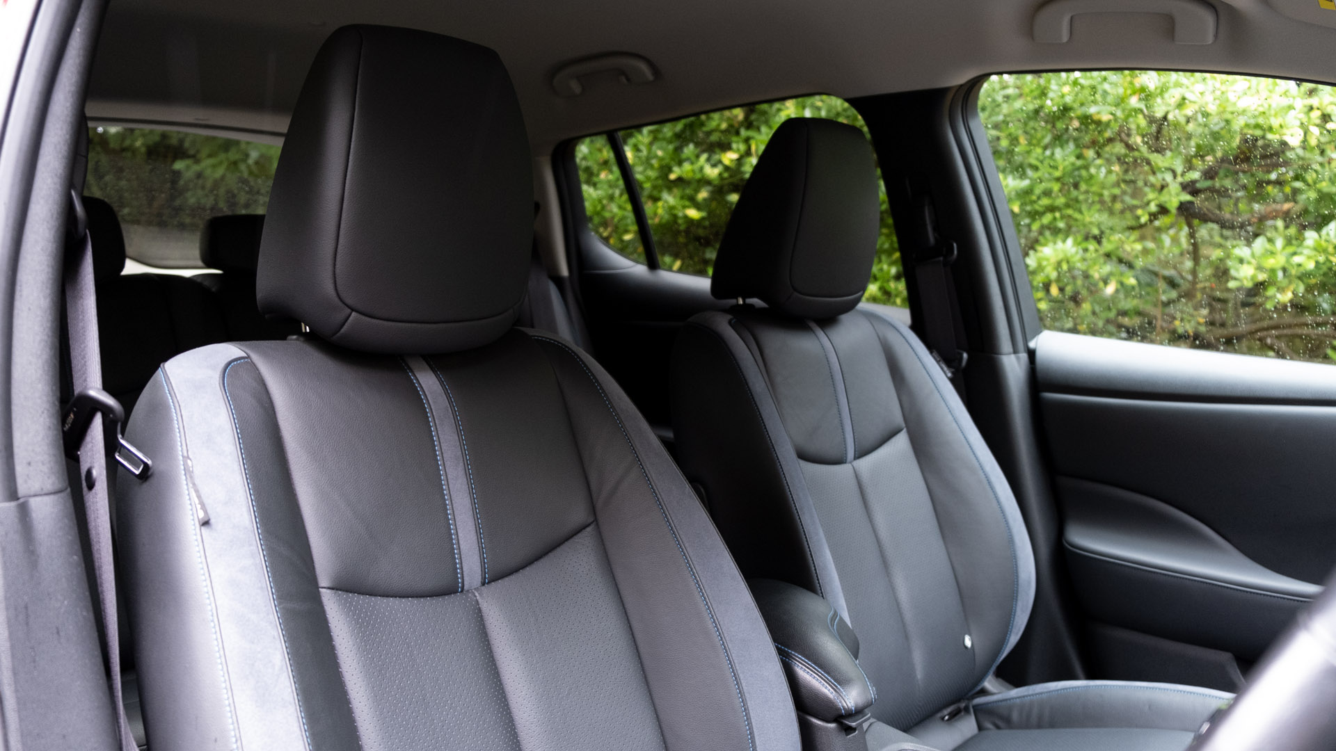 Nissan Leaf front seats