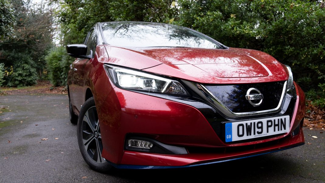 Nissan Leaf headlights