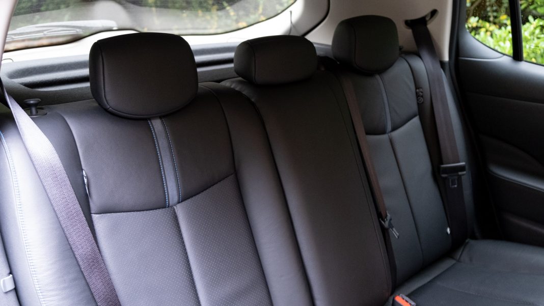 Nissan Leaf rear seats