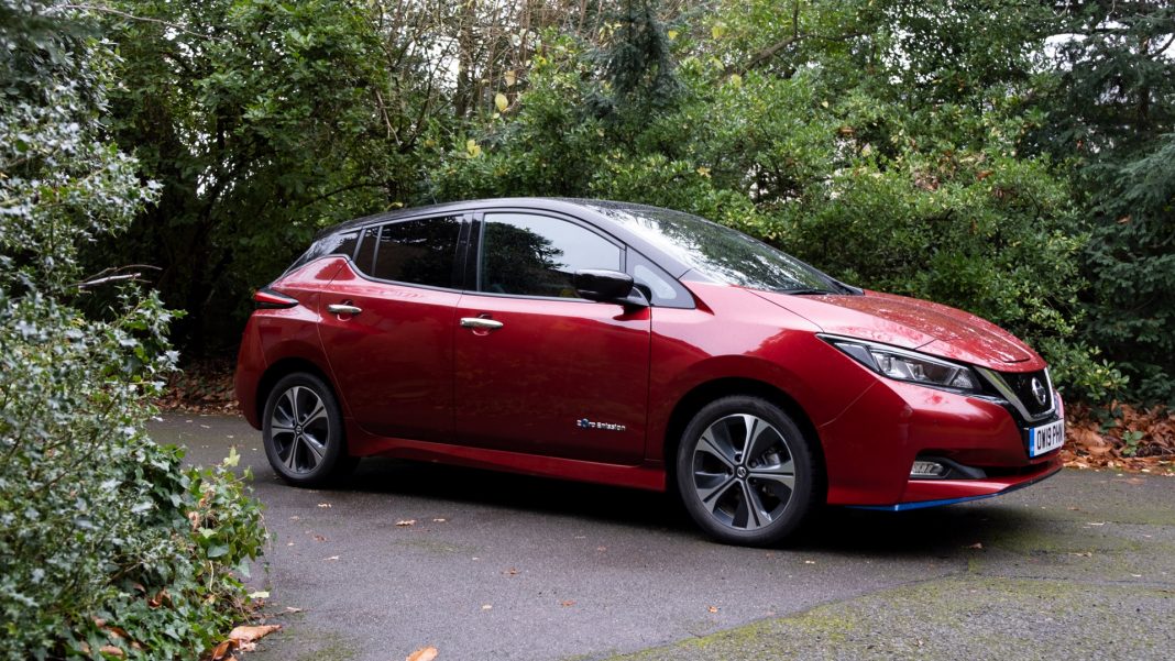 Nissan Leaf side profile