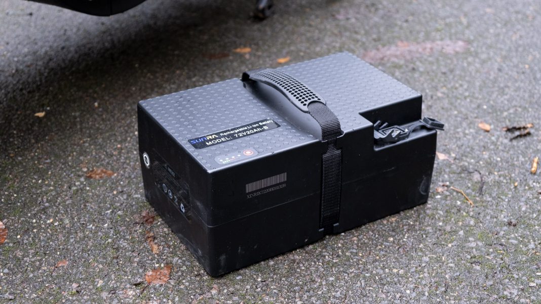 Sunra Robo-S battery