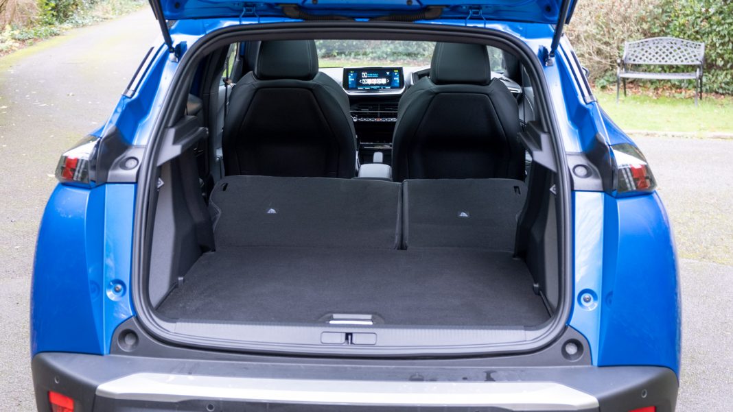 Peugeot e-2008 boot space
