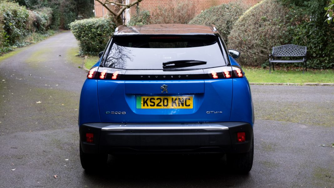 Peugeot e-2008 rear