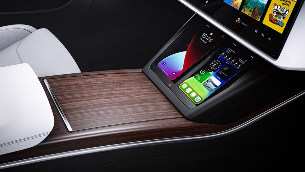 Tesla Model S phones