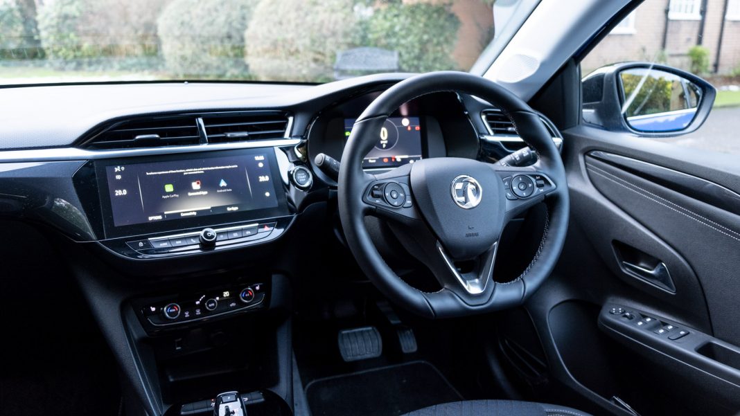 Vauxhall Corsa-e front cabin