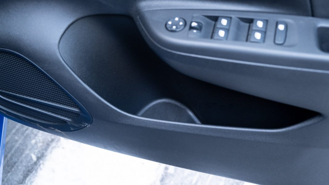 Vauxhall Corsa-e front door space