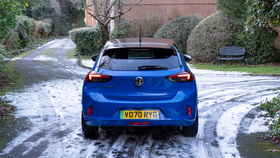 Vauxhall Corsa-e rear