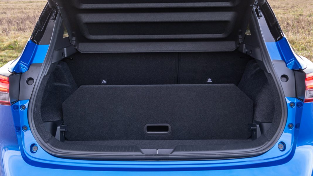 New Nissan Qashqai boot space