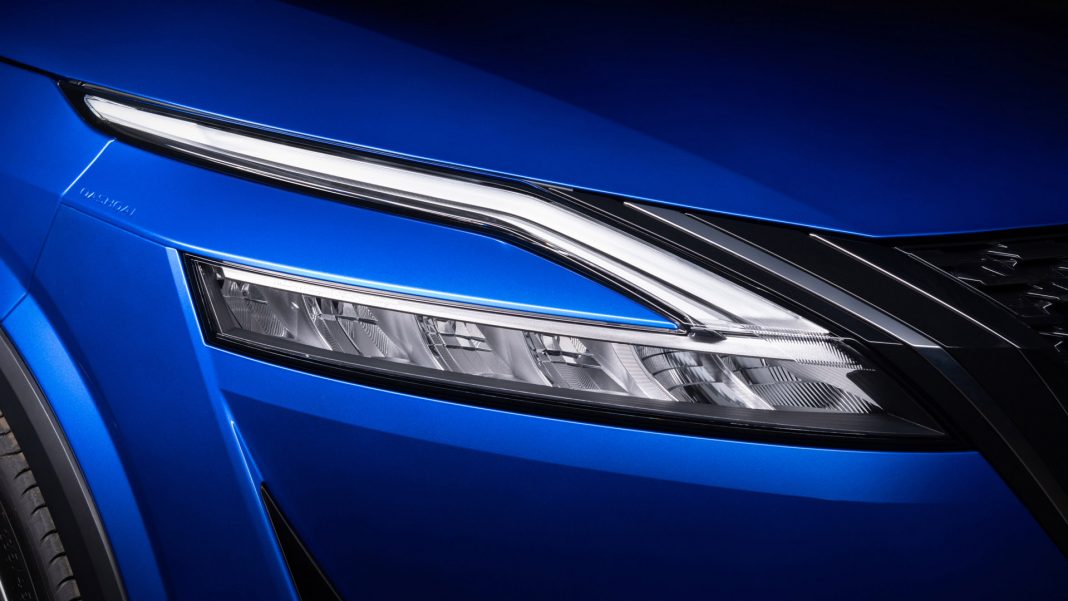 New Nissan Qashqai headlights