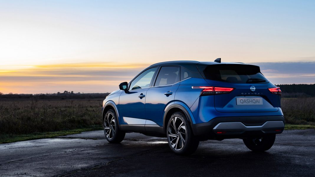 New Nissan Qashqai rear
