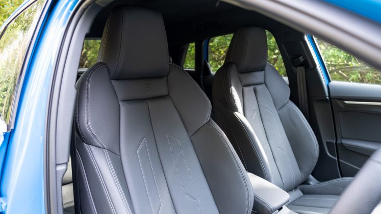Audi A3 TFSI e front seats