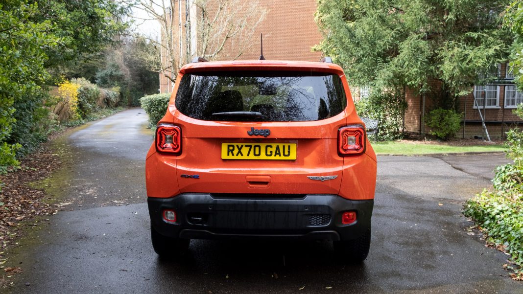 Jeep Renegade 4xe rear