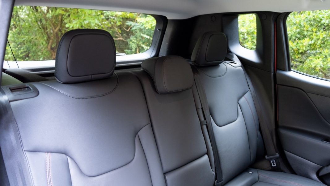 Jeep Renegade 4xe rear seats