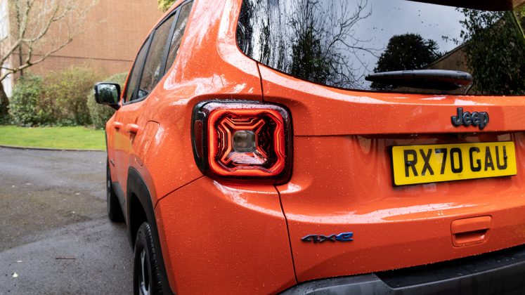 Jeep Renegade 4xe tail lights