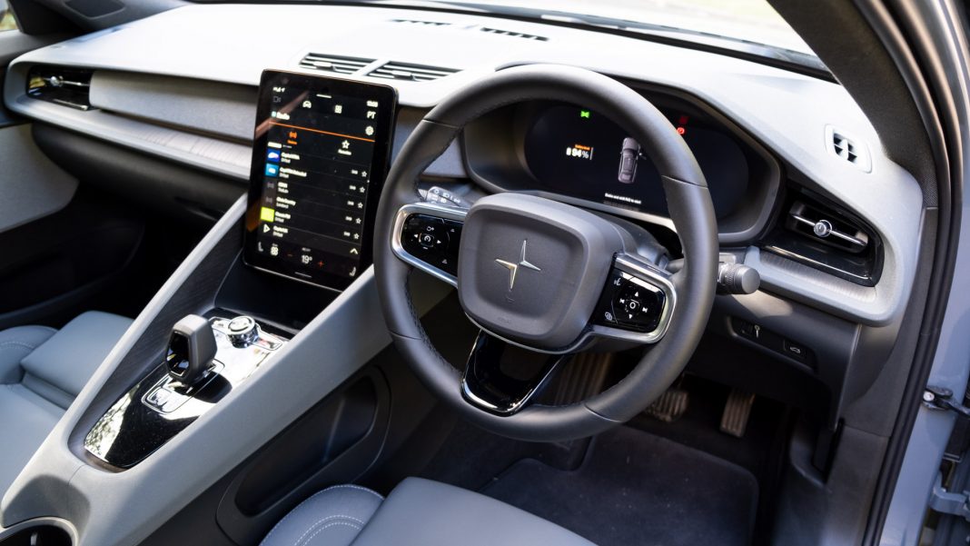 Polestar 2 cabin