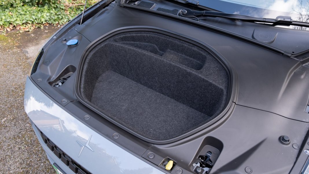 Polestar 2 frunk storage