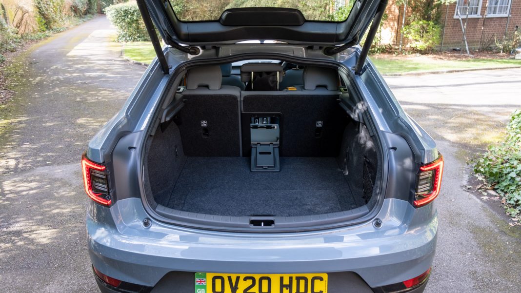 Polestar 2 middle seats down