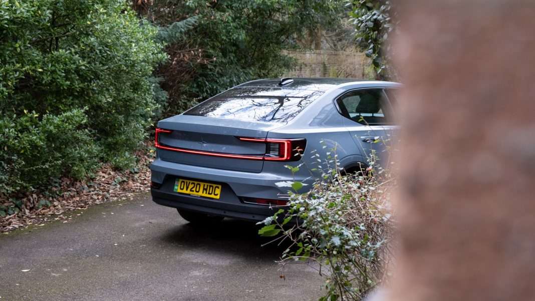 Polestar 2 rear art