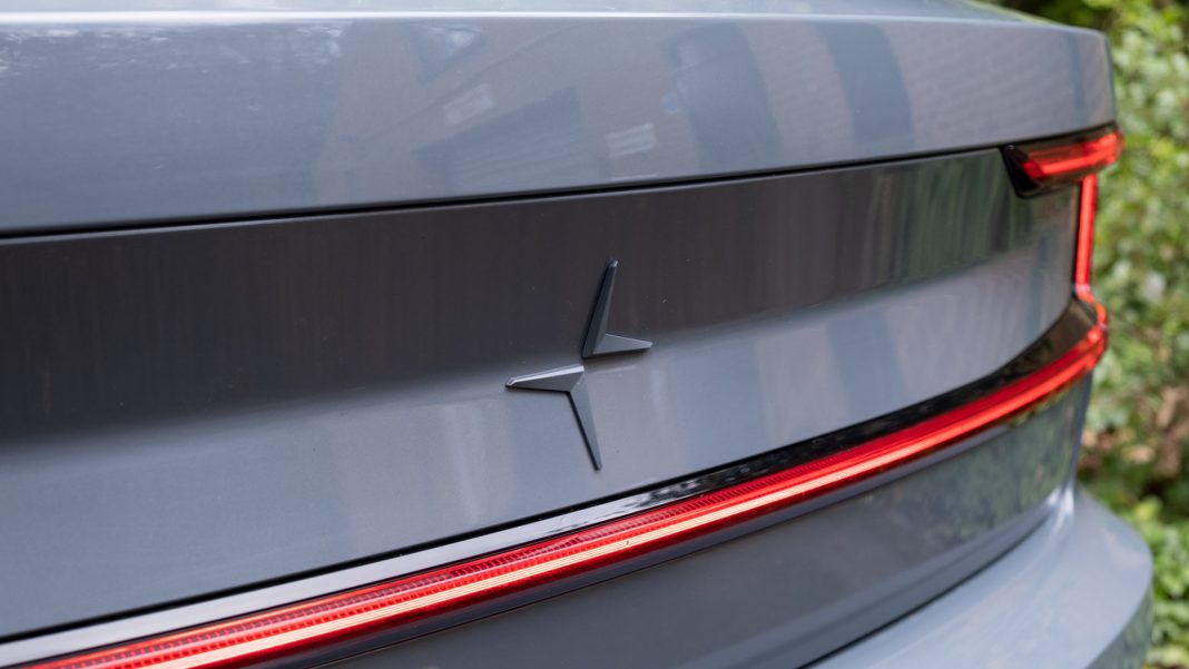 Polestar 2 rear logo
