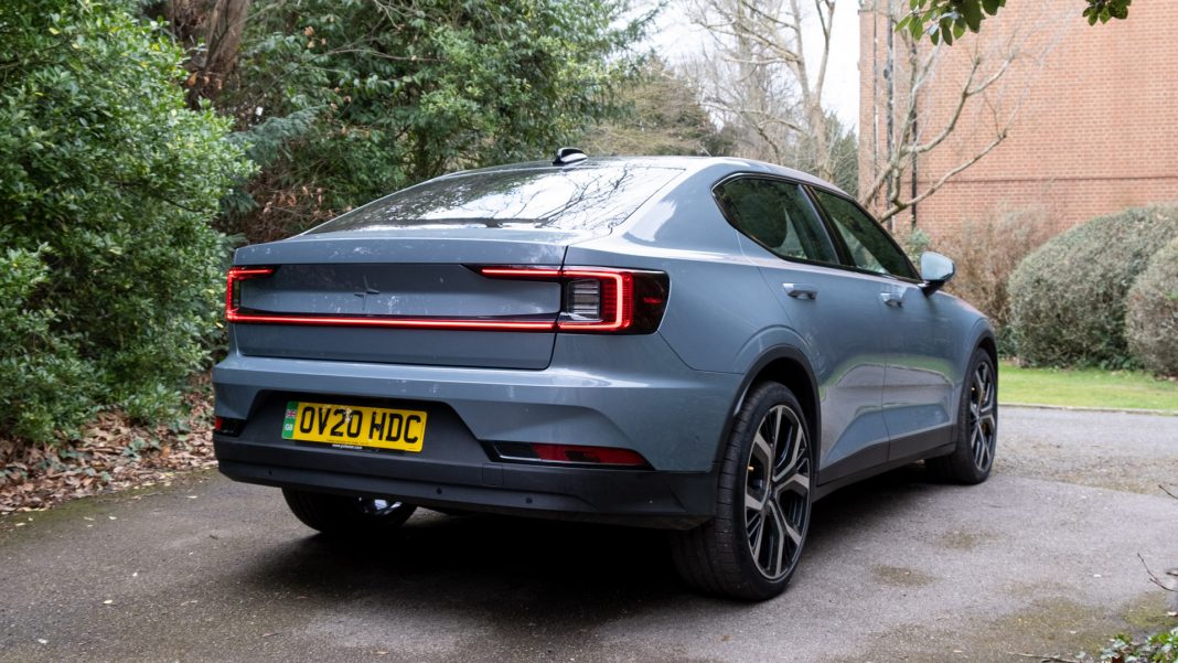 Polestar 2 rear look