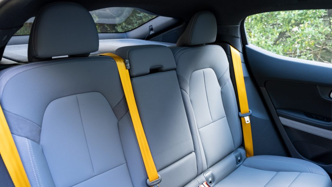Polestar 2 rear seats