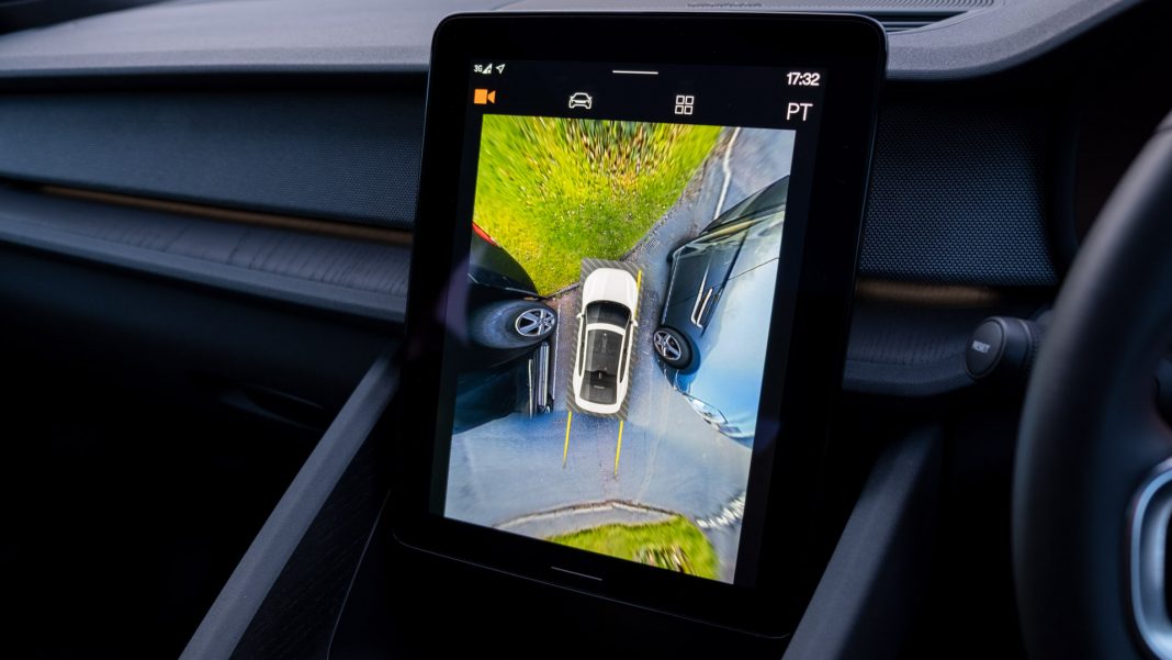 Polestar 2 rearview camera