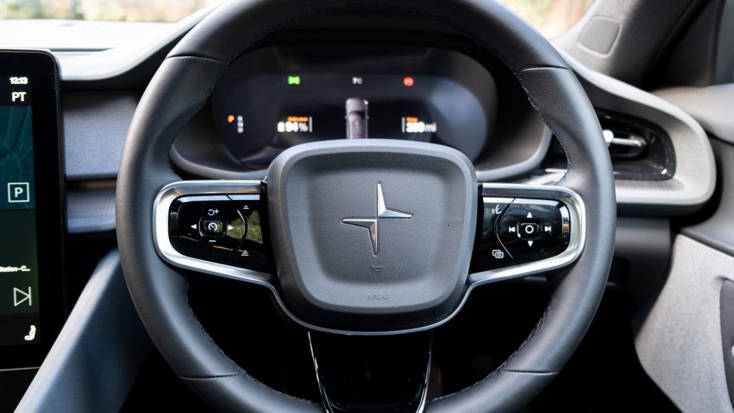 Polestar 2 steering wheel