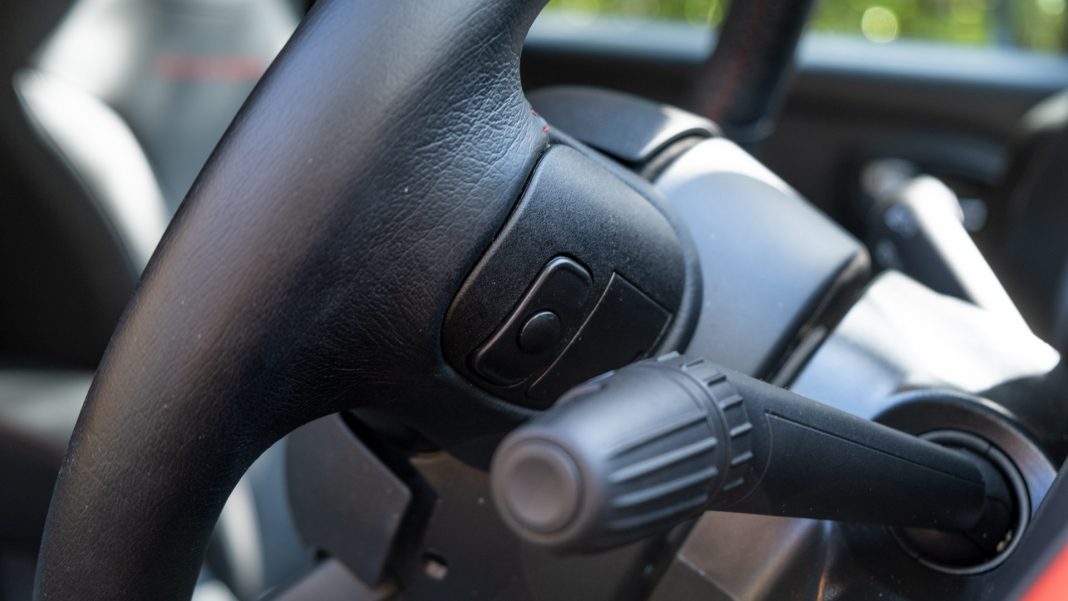 Jeep Renegade 4xe steering buttons