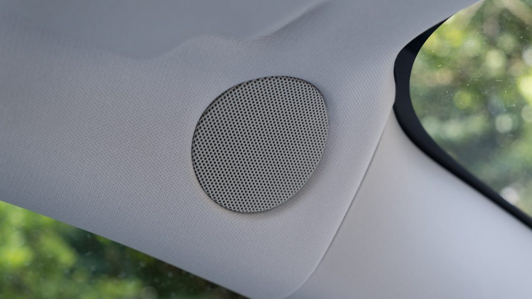 Tesla Model 3 A pillar speaker