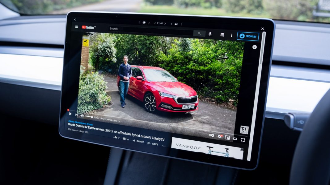 Tesla Model 3 YouTube video