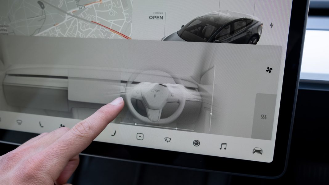 Tesla Model 3 air control