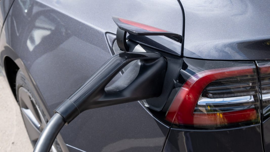 Tesla Model 3 charging