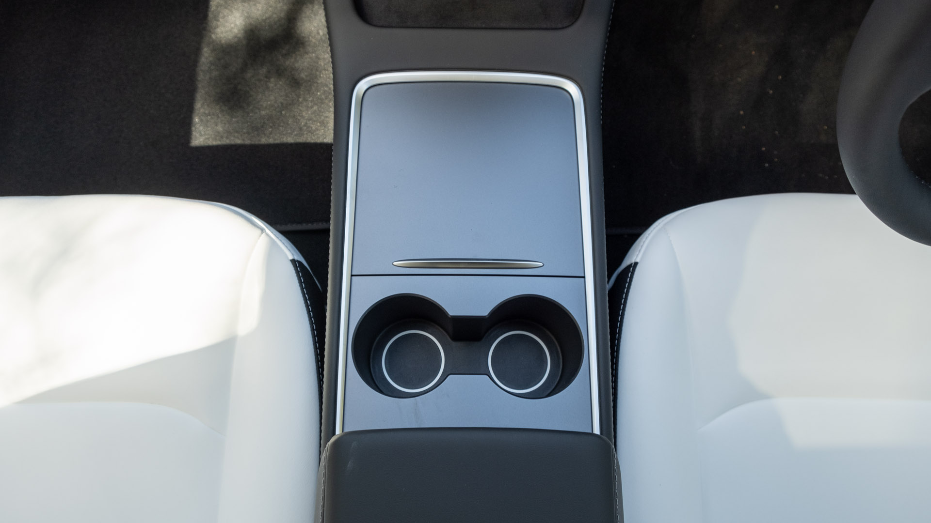 Tesla Model 3 cupholders