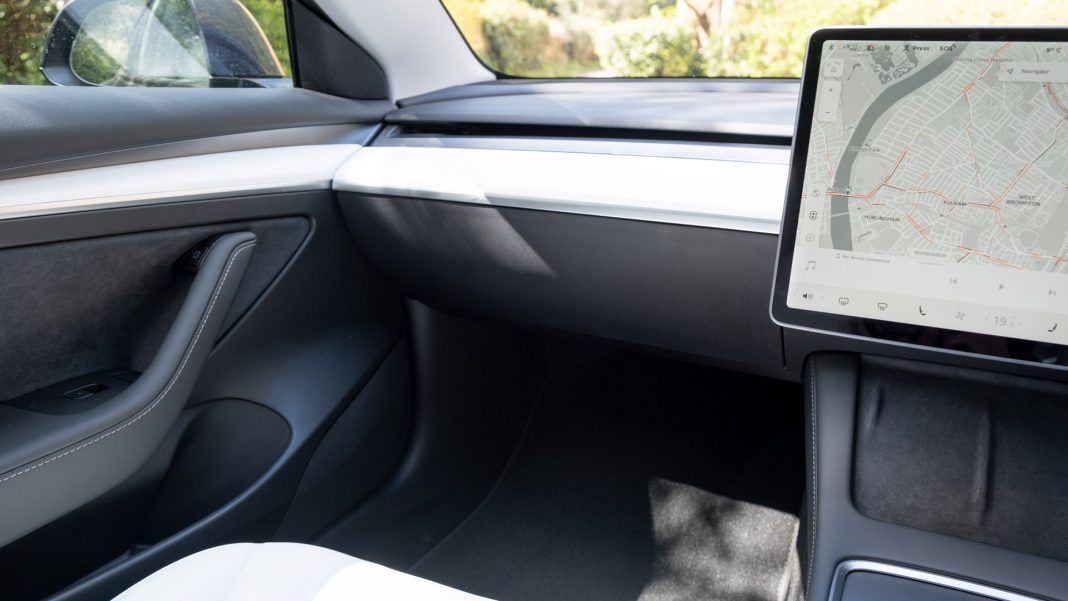 Tesla Model 3 dashboard