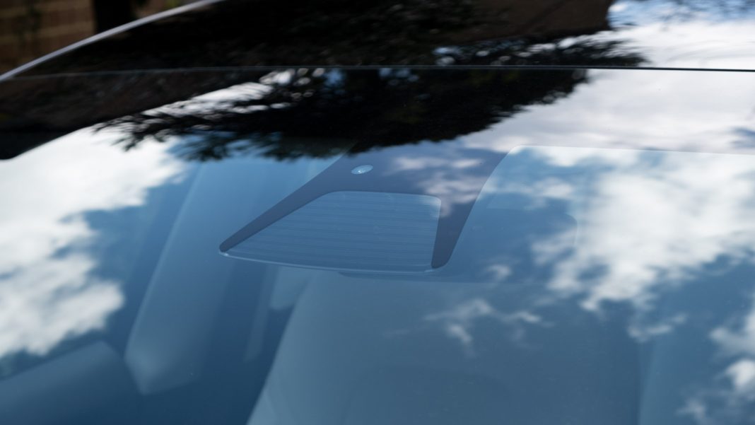 Tesla Model 3 front cameras