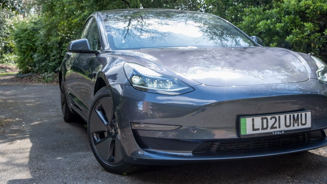 Tesla Model 3 front design