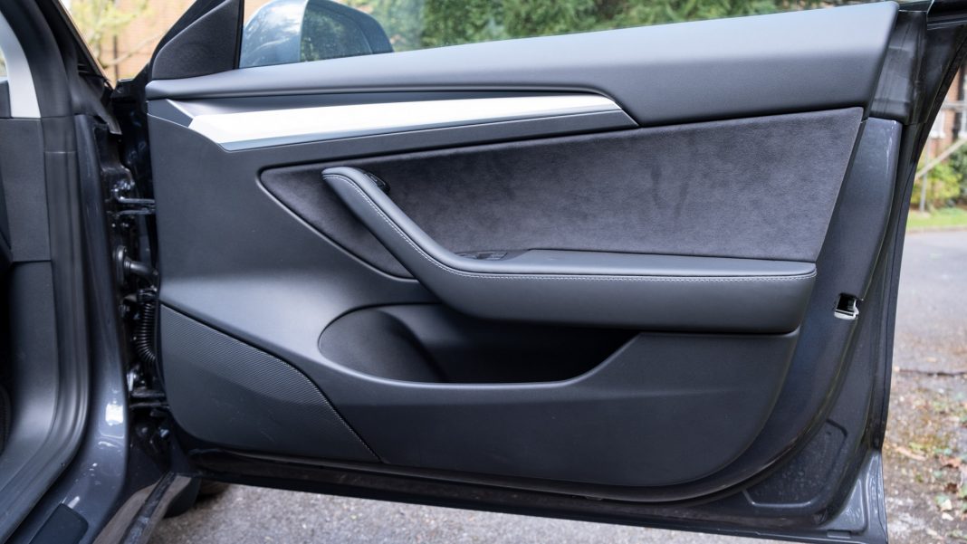 Tesla Model 3 front door