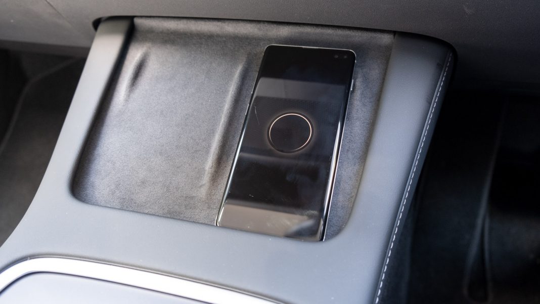 Tesla Model 3 phone charger