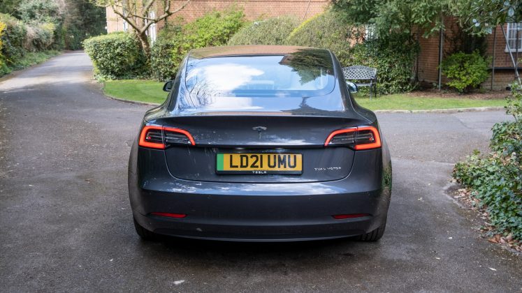 Tesla Model 3 rear