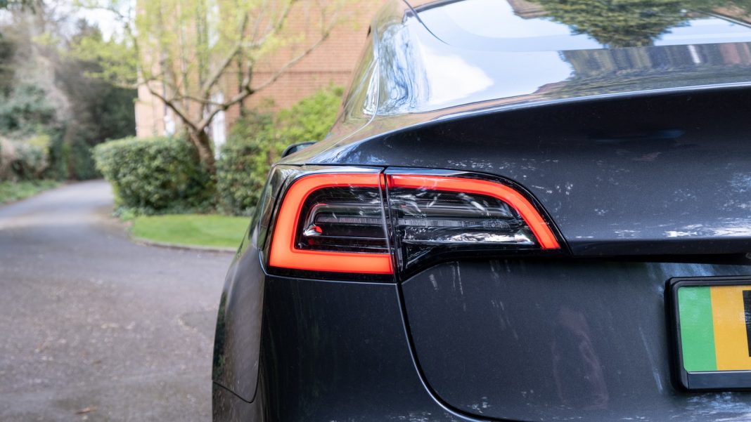 Tesla Model 3 taillights